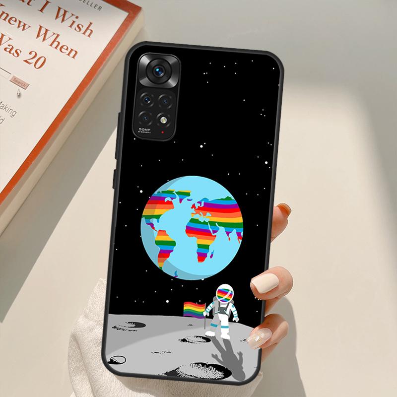 Custodia Amore Pride LGBT Per Xiaomi Redmi Note 11 Pro 8 9 11S 10S 9S Note 10 Pro Cover Per Redmi 10 10C 9A 9C