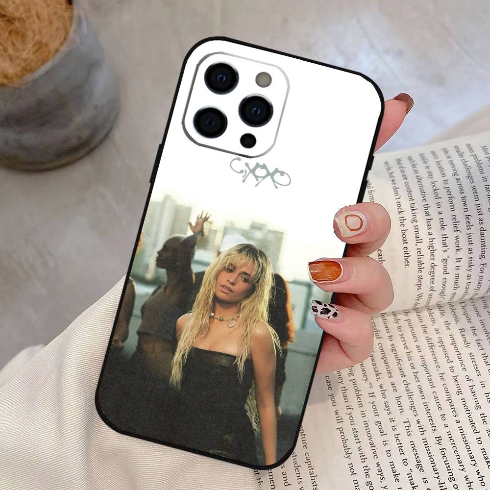 C-Camila C-Cabello Cxoxo Phone Case For iPhone 17, 16,15,14,13,12,11 Plus,Pro Max, Others Soft Black Cover