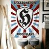 Trabzonspor club Wall Hanging Printed Fabric Blanket Decorative Tapestries for Bedroom Living Room Home Decor