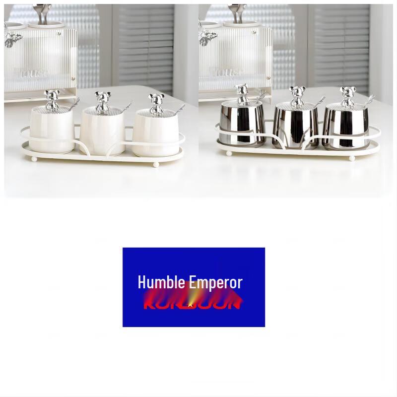 Keramiskt Björn Kryddburksset