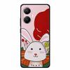3D Cover For Redmi Turbo 4 Pro 5G Black Bumper Shell Flower Emboss Case Xiaomi POCO F7 Cartoon Flowers Anime Funda Phone Covers
