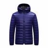 2025 Men's Winter Hooded Cotton Jacket - Casual Lightweight Padded Short Coat