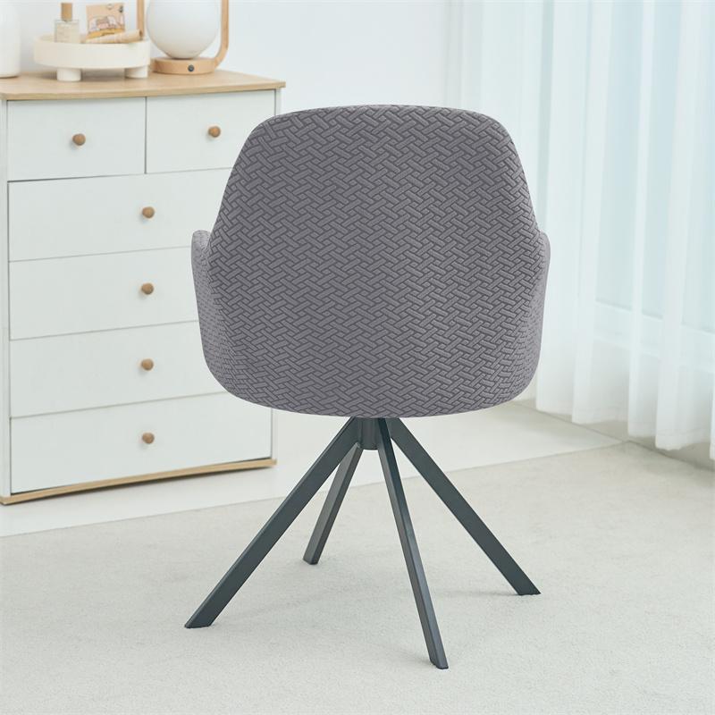 1/2/4/6 buc Huse Elastice pentru Scaune de Dining cu Brațe Înalte Jacquard Husă Elastică pentru Scaun de Birou Hotel Bar Scaune Husă de Sezut Living