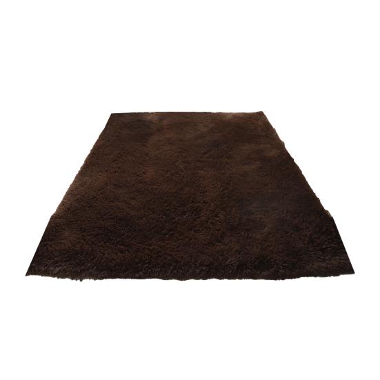 Plush Bedroom Rug, Solid Color Soft Shaggy Carpet, Non-Slip Backing, 19.69 in x 31.5 in Fuzzy Rug for Living Room Kids Room Decor