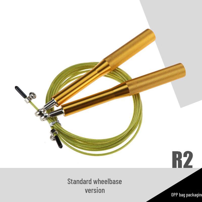 WEZHO Aluminum Handle Steel Wire Jump Rope