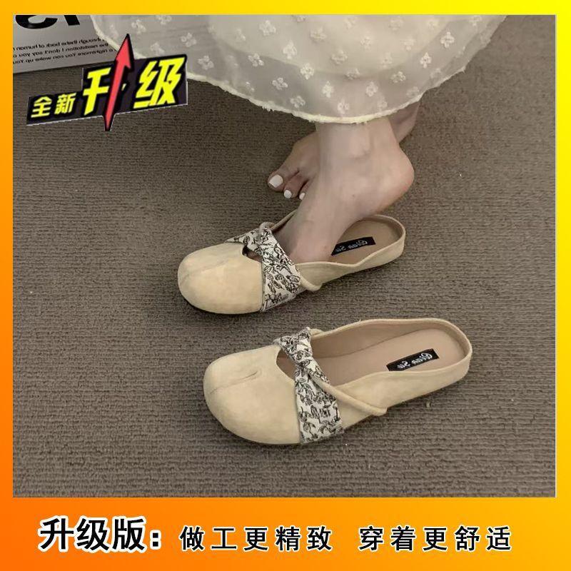 French fashion gentle fairy style ballet slippers 2025 new retro temperament shallow mouth versatile Mary Jane shoes