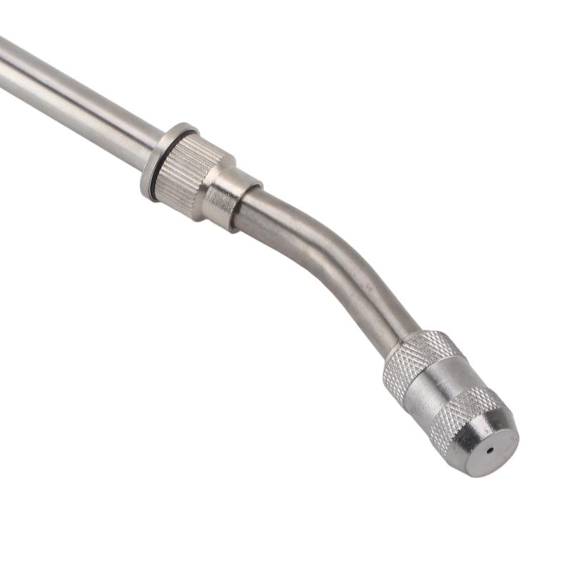 Sprayer Wand Stainless Steel Adjustable with Copper Nozzle Sprayer Rod for Garden Watering Plants Cleaning Car