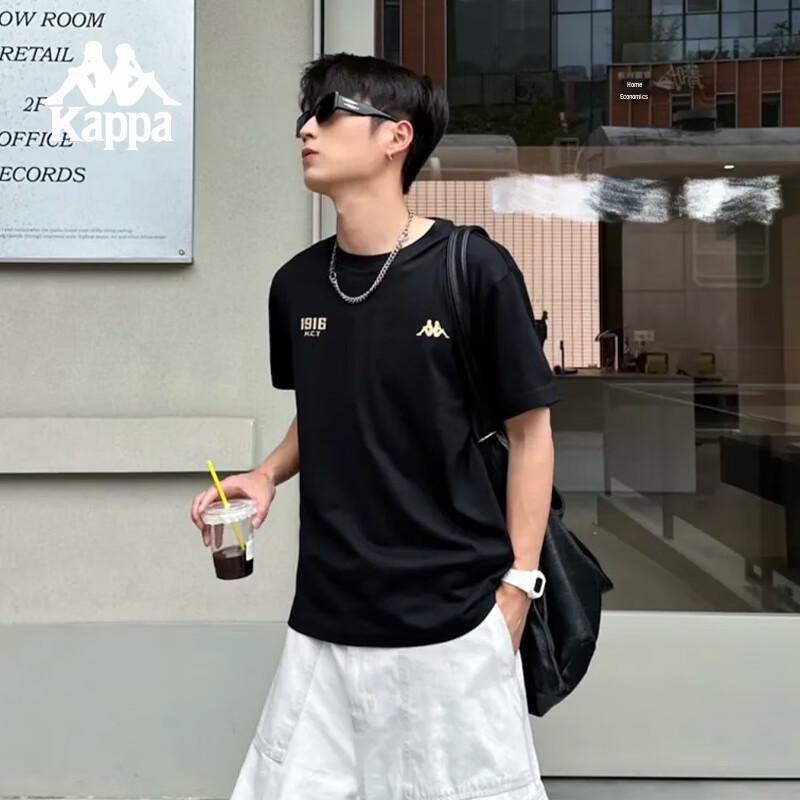 Kappa Men's Back-to-Back Logo Cotton T-Shirt K0D32TD21V