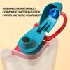 Outdoor-Radsport-Sportwasserflasche - Tragbarer Wasserbecher für Bergsteigen - Faltbarer Wasserbeutel aus PE-Kunststoff - Wasser für Werbegeschenke
