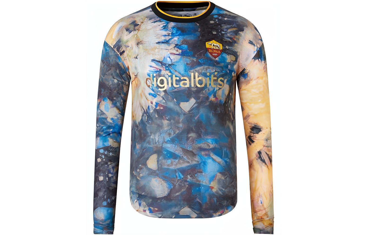 New Balance X Aries T Shirts Men s Blue Crew Neck Moderate Straight Fit MT239937-HME S