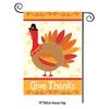 Turkey Yard Decoration Flag: Halloween Pumpkin & Thanksgiving Festival Garden Flag