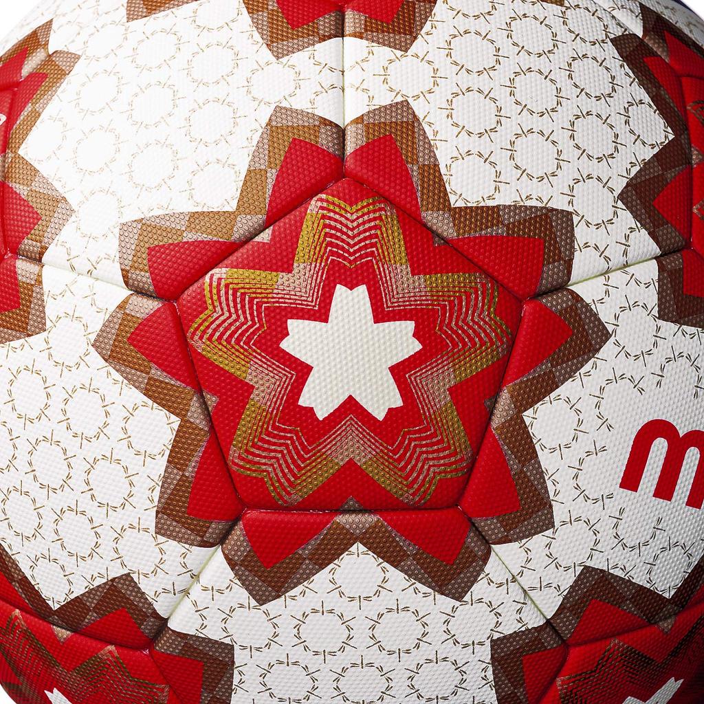 Molten Soccer Ball Cup Match Ball 5 Certified Ball for High and Junior High School Students White X Pink Emperor's No. General, University, School,