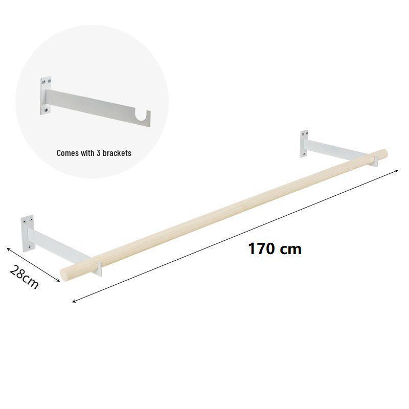 Wall-Mounted Clothes Rack for Underwear, Pants, and Children's Clothing