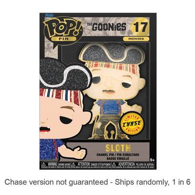 Goonies Sloth 4" Pop! Enamel Pin Chase Ships 1 In 6