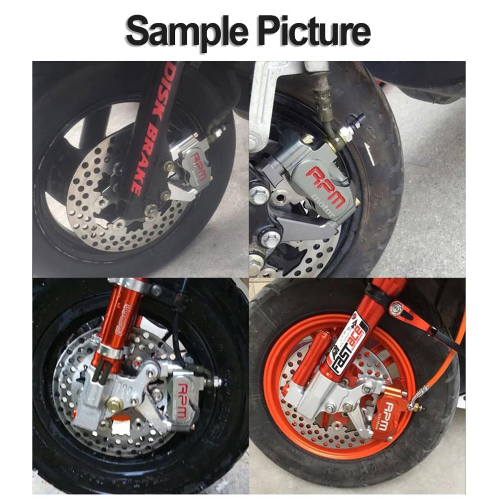 RPM 57mm Hole Pitching Brake Disc Universal 200mm Floating Rotor Front CNC Brake Caliper for Yamaha RSZ JOG BWS Zuma Aerox Honda