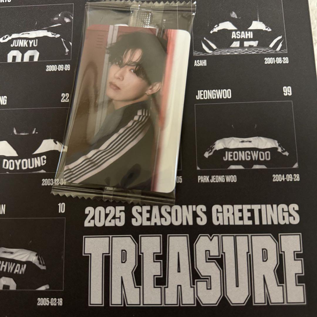 

[USED] TREASURE 2025 Seagri Trading Card ASAHI ktown4u Benefits
