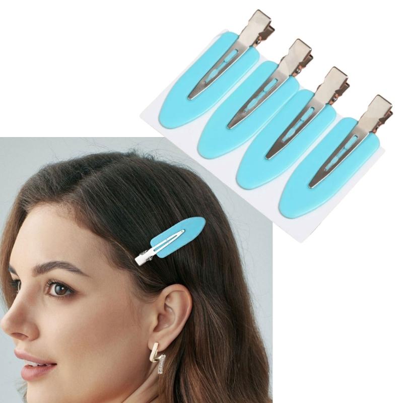 Seamlessly Acrylic Hair Clip Women Lovely Hair Barrettes Multiple Use for Various Hairstyles Portable Gift Accessory
