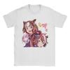 I Paused My Umamusume Career To Be Here Men T Shirt Tees Short Sleeve Round Collar T-Shirts Cotton Plus Size Clothes