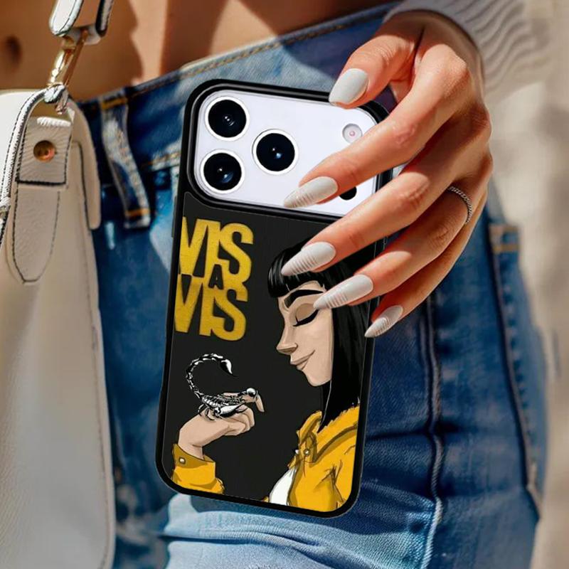 Vis a Vis Zulema print Phone Case For iPhone 17 Air 14 15 13 12 Max Cover For Apple 16e 11 Pro Max Plus Coque