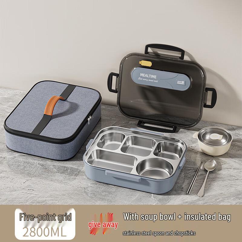 

Ru Han Large Capacity Partitioned Lunch Box Set