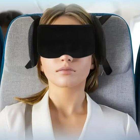 Memory Foam Eye Cover Neck Pillow Breathable Sleep Cover