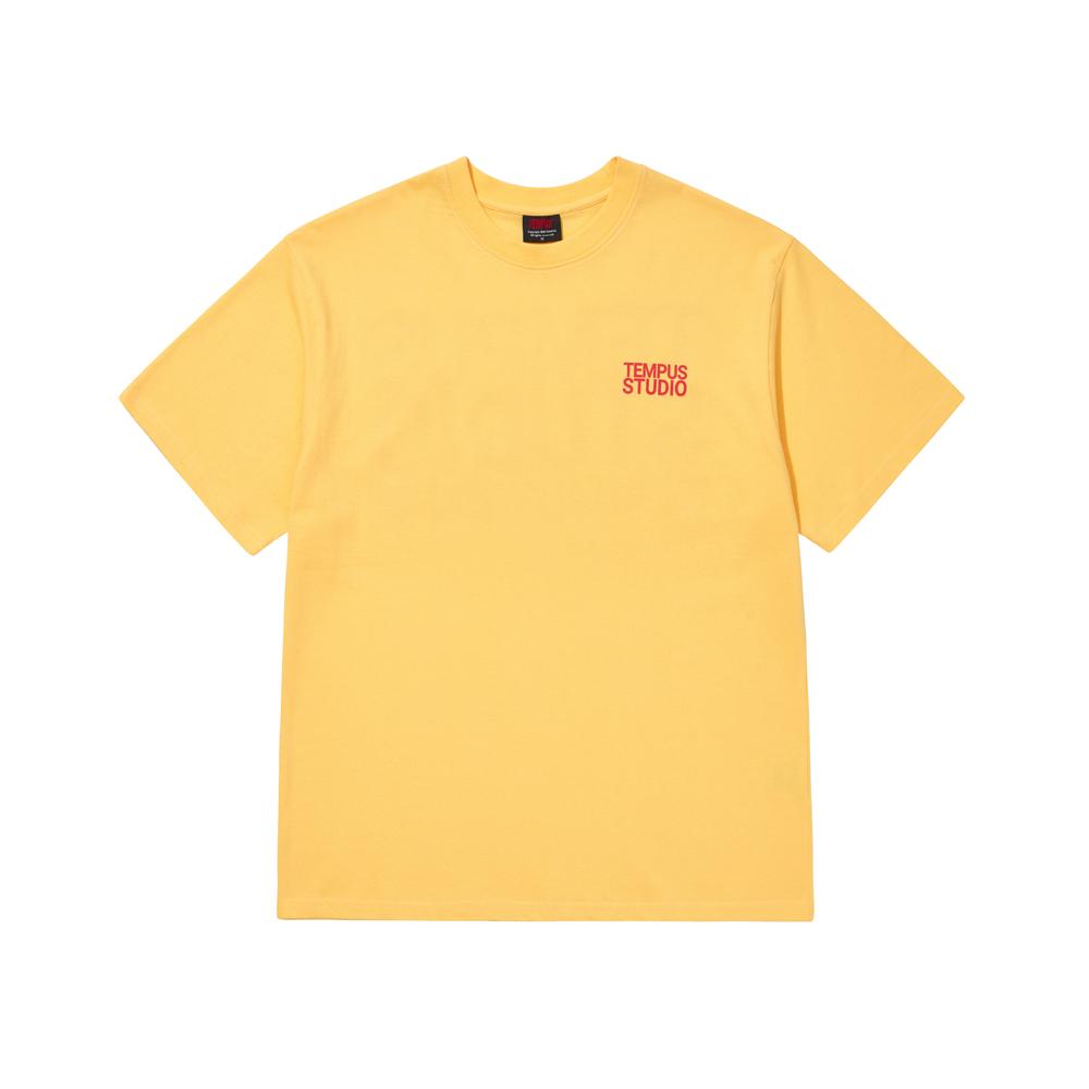 Tempus Studio Time Logo T-Shirt [Yellow] M