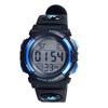 Digital Electronic Watches 50M Waterproof PU Strap Multifunctional Outdoor Sports Watch for Children Blue