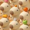 Xiaomi New Arrival Capybara Night Light Silicone Decorative Ornament Creative Gift Ambient Lamp for Home Decor Bedroom Desk Atmosphere