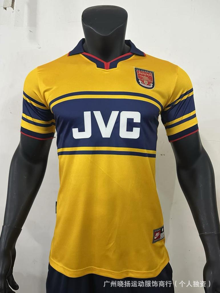 Vintage football jersey Manchester United Arsenal Chelsea Real Madrid short-sleeved jersey