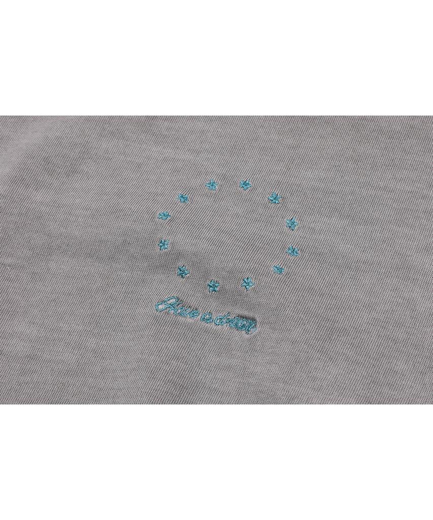 CPGN STUDIO 1896 Star Pigment Short Sleeve T-Shirt Ghost Grey