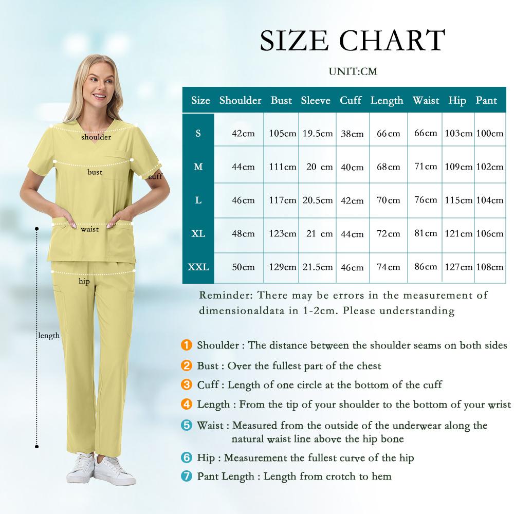 Hot Sale Soft Polyester Hospital Doctor Scrubs Nurses Accessories Nursing Articles Dental Scrub Pet Store Veterinary Uniform New