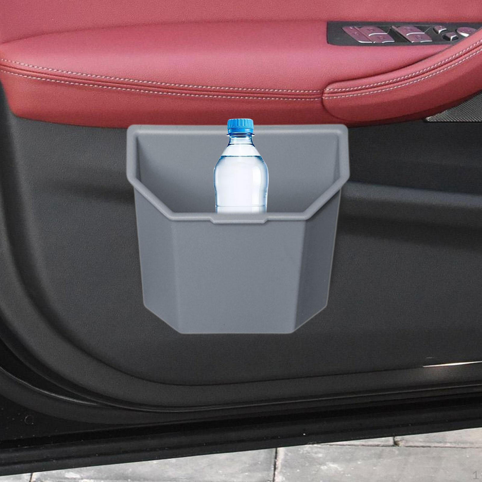 

Автомобильный мусорный контейнер, органайзер для задней консоли транспортных средств серый