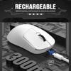XUNFOX Wireless Mice PAW3311 Lightweight Gaming Mice with 3Modes Connection Rechargeable Ergonomic