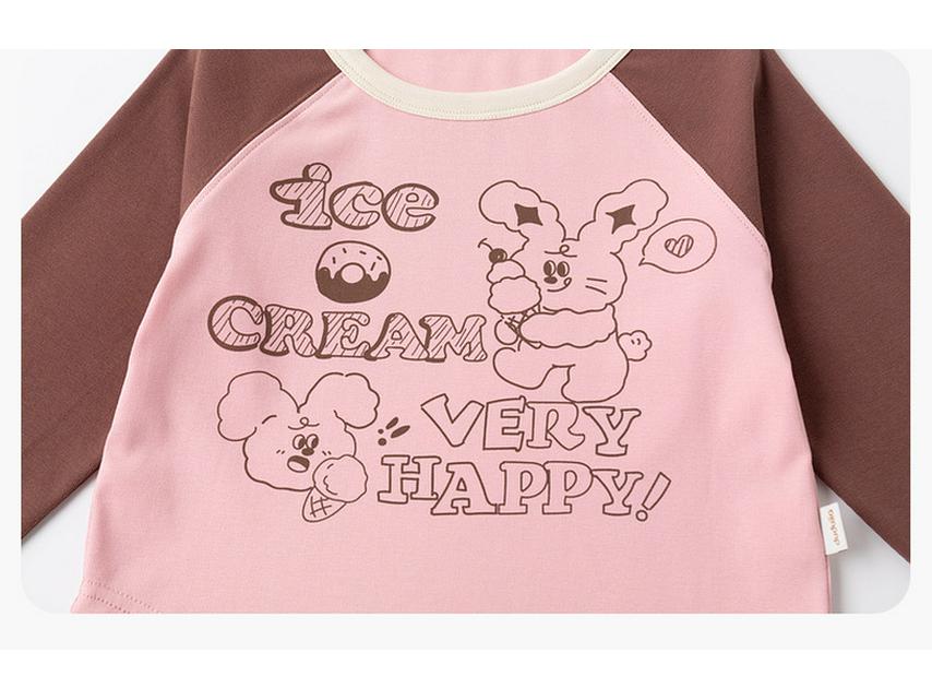 Dudu Home Spring Collection: Soft, Skin-Friendly Cartoon Anime Girls' Set
