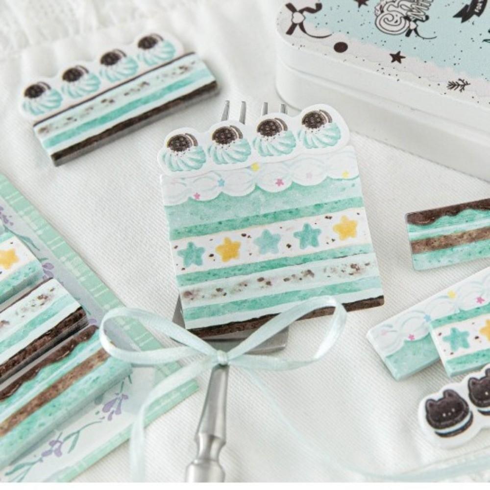 180pcs Kawaii Cake Shop Series Tag Label Sticker Self Adhesive Cake Appearance Message Sticker Stationery Sticker