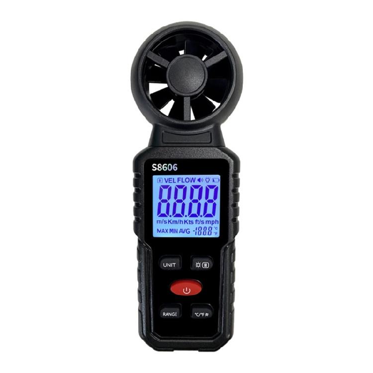 

Multiple Unit Anemometer High Accuracy Measurement Immediate Data Display Wide Ranges Easy to Carry Design for Wind Force Testing 1