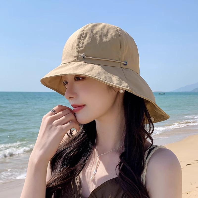 Summer Korean Version of Elastic and Adjustable Sun Hat Fashion Trendy Women's Outdoor Sun Protection Hat Sun Hat