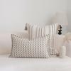Bohemian Stripes Throw Pillow Cover Cojines Zen Style Cotton Linen Square Sofa Pillowcase Headboard Cushion Covers 30x50/45x45cm