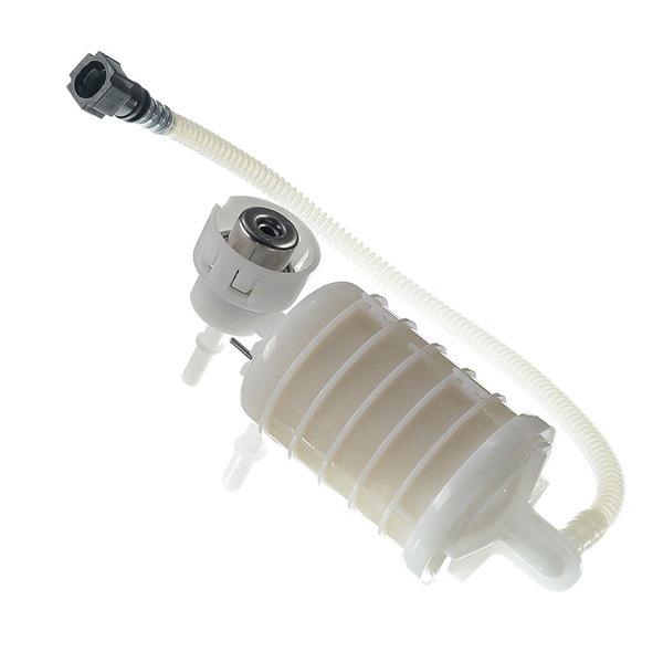 Weiße Kunststoff-Kraftstofffiltereinheit (1 Stück) 16147186454 Kompatibel