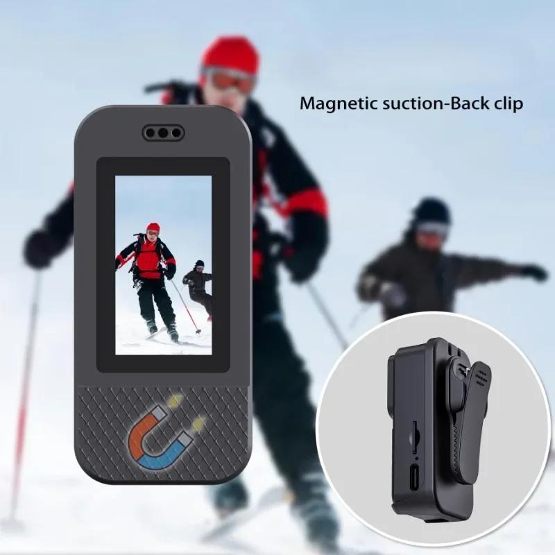 Pocket Action Camera with Long Battery Life Video Camera Sport Action Cam Bicycle Helmet Motorcycles