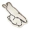 Cartoon Animal Carpet Imitation Cashmere Bedroom Rug Anti-Slip Cat Dog Floor Mat for Living Room Nursery Children's Room