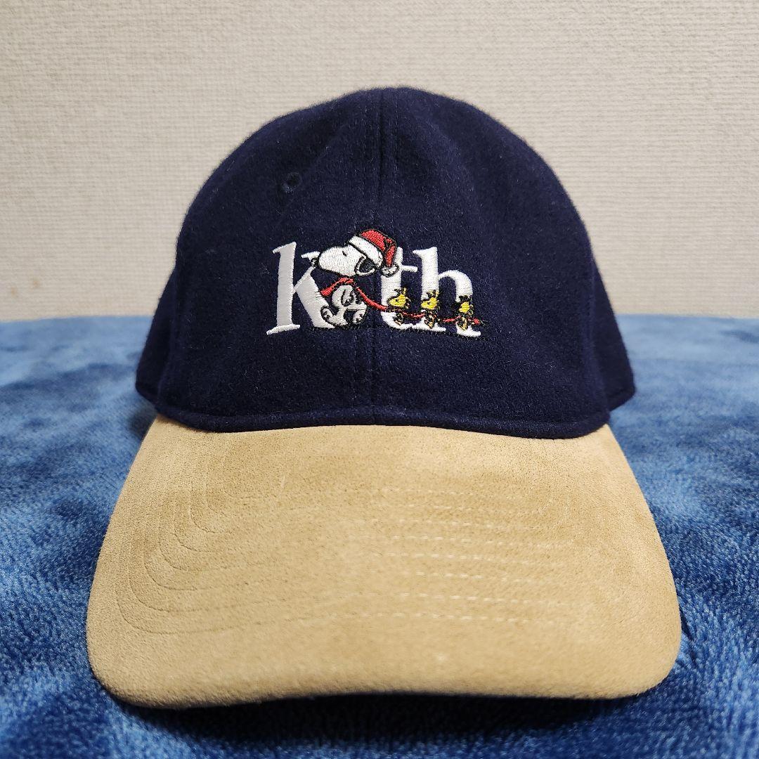 Used Kith x Peanuts Melton Wool Cap Nocturnal