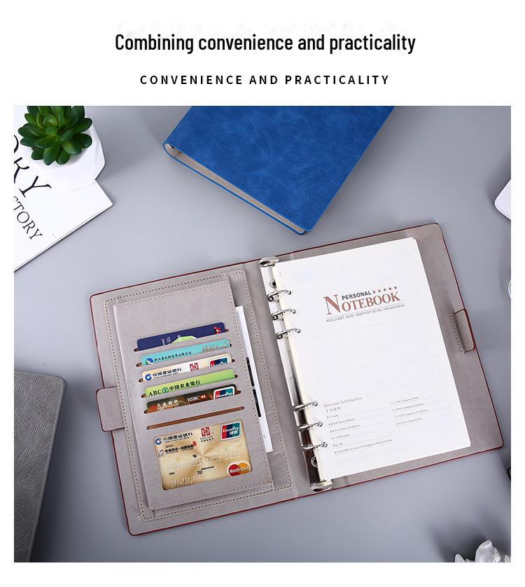 A5 Notizblock: Superdickes Business-Notizbuch mit individuellem Logodruck für Büromeetings