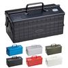 Toolbox Steel Two-Tier Black ST-350 35x16x21.5 Cm