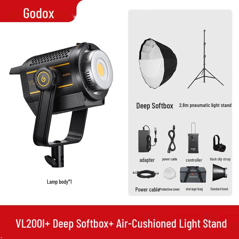 Godox VL200II LED Video Light Kit
