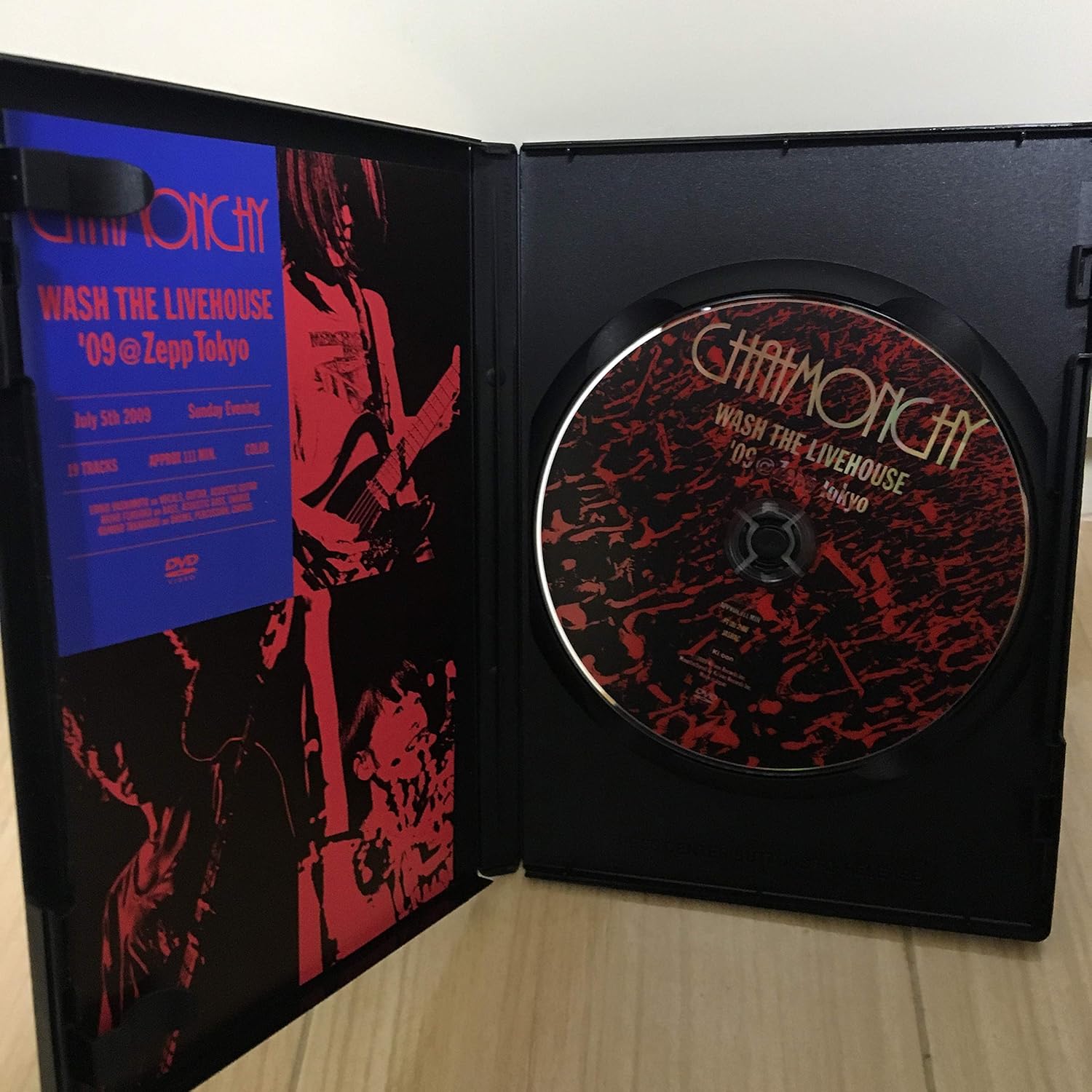 

DVD DVD - WASH THE LIVEHOUSE 09@Zepp Tokyo KSBL5905PROMO Japan Music Video Used