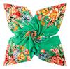 New Brand Shawl 100% Twill Silk Scarf Floral 130cm Square Scarves Print Kerchief Bandana Woman Headband Hijab Scarves Wraps