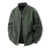 Herren Freizeit Arbeitsjacke Locker Geschnitten Mit Kapuze Flieger Bomberjacke