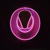 Western Hat Light Up LED Cowgirl Hat Party Hat Stage Costume Headwear
