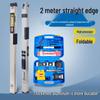 2m Aluminum Alloy Digital Spirit Level - High Precision, Thickened Design for Decoration & House Inspection